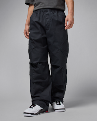 CLWR：charge jacket M ✖️flight pants M Jordan Flight Heritage Cargo Pants Men Size Small Black Hemp